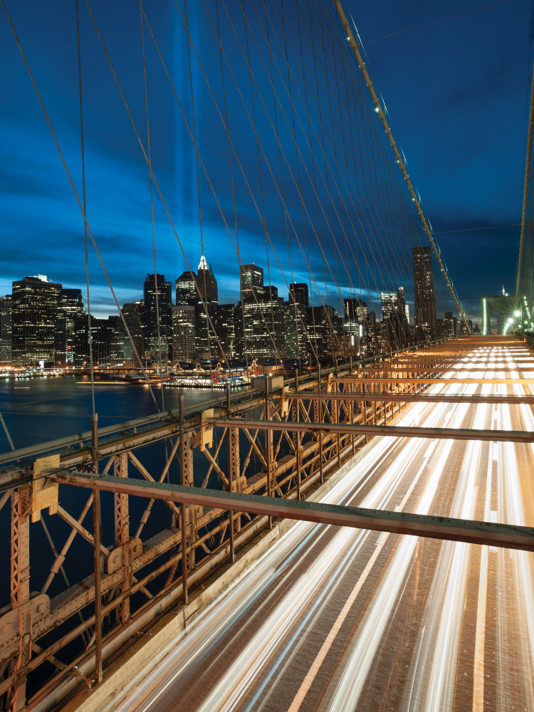 Tribute to Lights Brooklyn Bridge ~  Nikon D700 & Zeiss 21mm lens ~ 15s at f/14 ISO 200